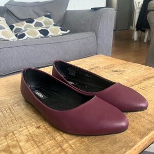 Capa De Ozono Pointed Toe Ballet Flats Sz 6